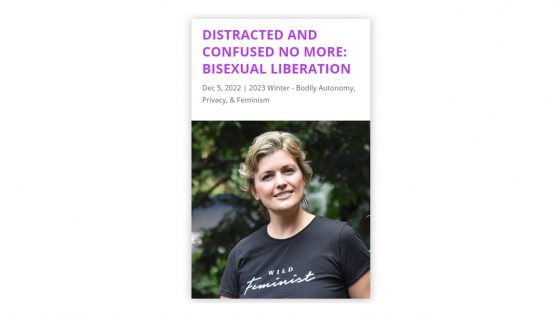 Distracted And Confused No More - Bisexual-Liberation - Bi Women Quarterly